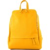 modamoda de T138 Ital Women’s Leather Backpack - sunshine yellow,