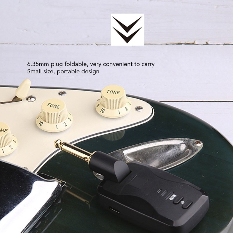 Wireless Guitar System UHF Audio Electric Digital Transmitter Receiver Set