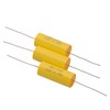 Cermant 10Pcs 250V 3.3uF Frequency Divider Capacitor，Axial Audio Speaker Non-Polarity