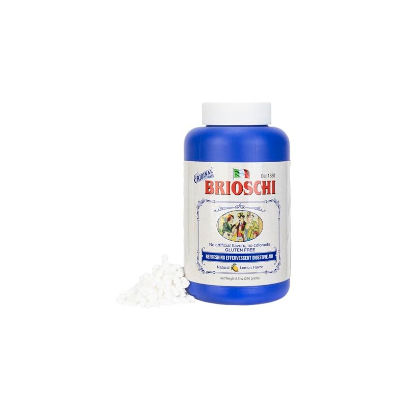 Brioschi - Original Lemon Flavored Effervescent, 8.5 oz. (Pack of