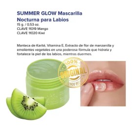 Mascarilla Nocturna Para Labios Kiwi Summer Glow Terramar