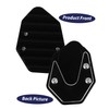 Mikinona Motorcycle Kickstand Pad Slip Support Plate for Side Stand
