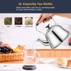 Tea Kettle Stovetop Whistling Teakettle ClassicTeapot Stainless Steel Tea Pots