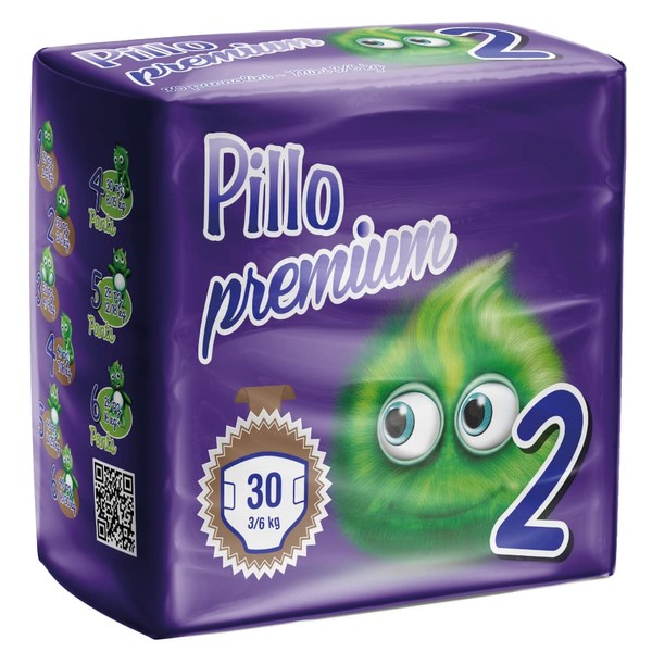 PILLO PREMIUM Mini, Size 2 (3-6kg) 1 Pack of 30