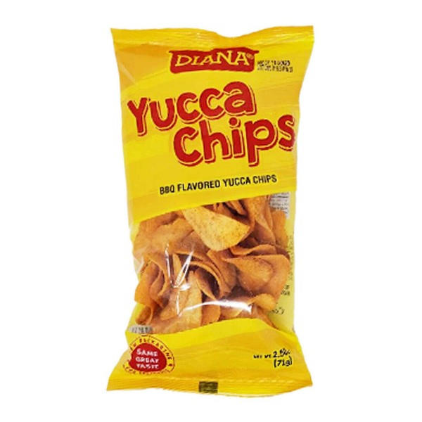 Yucca Snacks2.5Oz /71g - (BBQ Flavored Yucca Chips) (pack01)
