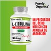 Precursor de óxido nítrico puro, vasodilatador natural. L Citrulina 1200