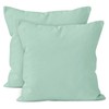 Encasa XO Cotton Throw Pillow Covers Set of 2 I