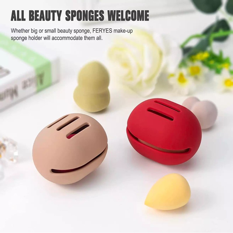 Aspire Makeup Sponge Holder, Breathable Beauty Blender Holder for Travelling