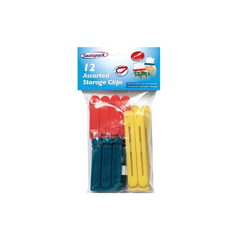 SEALAPACK SAP1082 Storage Clips, Plastic