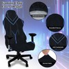 Yilnlg 4Pcs Stretch Gaming Chair Cover Breathable Washable Protective Cover