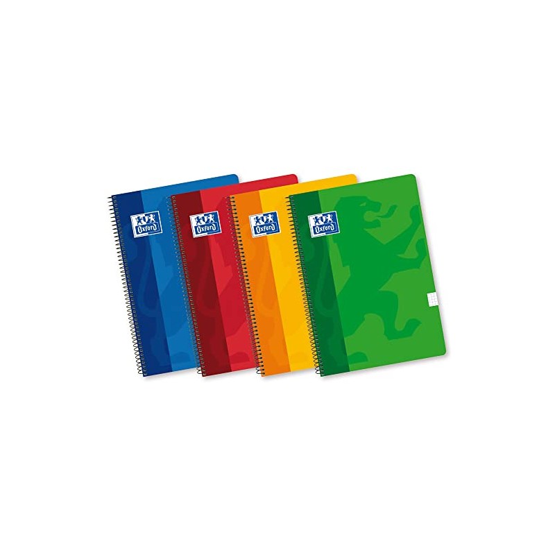 Oxford, A5 Notebook 4x4 Grid, Soft Covers, 80 Sheets, 1