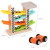 Car Ramp Race Track Roof Top Early Educational Miniature Pull