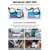 ABETOS Retro Round Blue Light Blocking Reading Glasses Circle Frame
