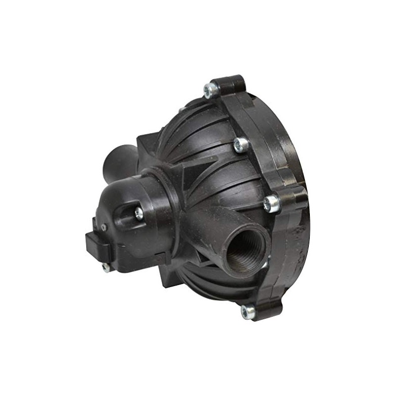 Everflo EF3000-KIT 12V Diaphragm Pump Head, Black