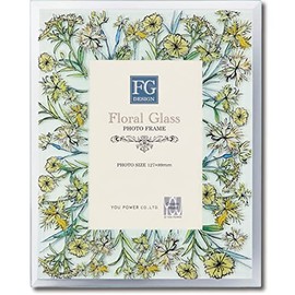 Upower FF-02102 Yellow Picture Frame W 6.3 x H 7.9 x D 0.4 inches (16 x 20 x 1 cm)