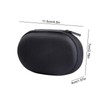 Earbud Carrying Case | Portable Earphone Carrying Case,Zipper Storage, Hard