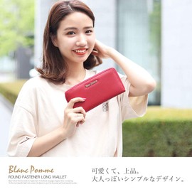 BP-1001 Women's Long Wallet, Zip-Around, Clutch