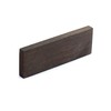 QWORK Black Ebony Lumber Wood Timber Handle Plate, 2 Pack