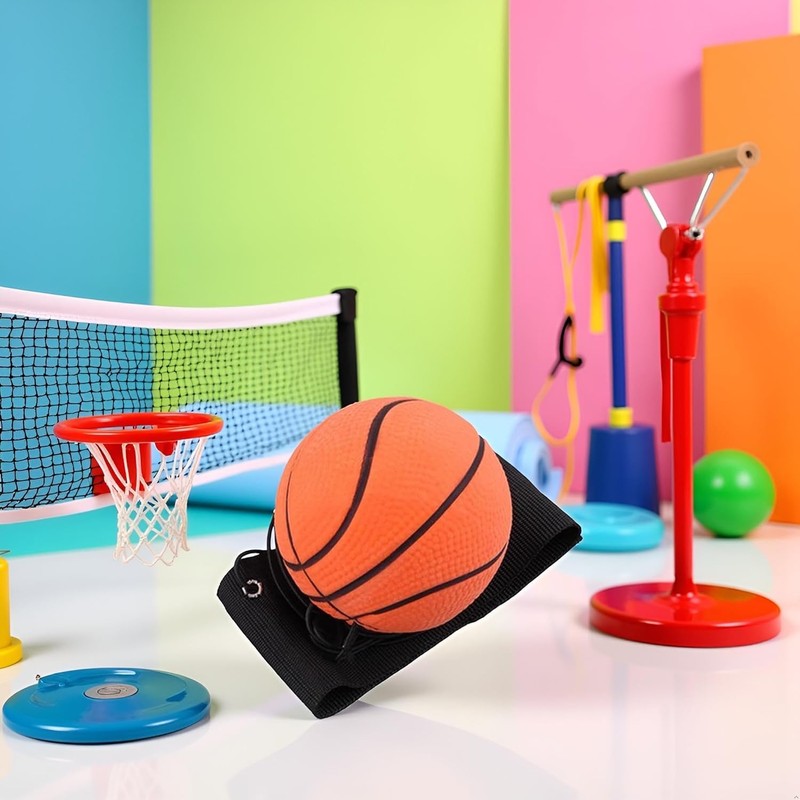 Wpppan Reaction Training Ball with Adjustable Wrist Strap - High-Elasticity