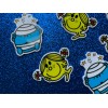 6pc. Cartoon, Planar Resin Flatback, Cabochon, Bow Center, Flat Back