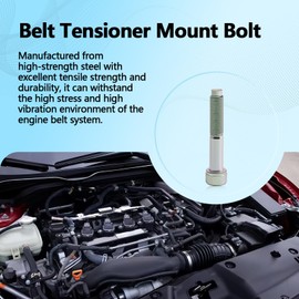 Hexagon Pulley Belt Tensioner Mount Bolt 10 x 59 x 1.25mm Compatible with Honda Civic 2006-2022 Replaces 90001-R1A-A00
