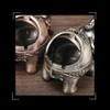 VOANZO Metal Ashtray Elephant With Lid Seal Creative Decorative Ashtray