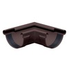 INEFA Gutter Angle 90 Degree Semicircular Outer Angle PVC NW125