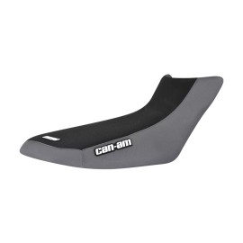 Enjoy Mfg Can Am Outlander Max 450 570 650 850 1000 Seat Cover GREY & BLACK Logo #292