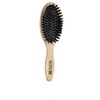 HAIR BRUSH cushion bristles mixed oak wood body 1 pz