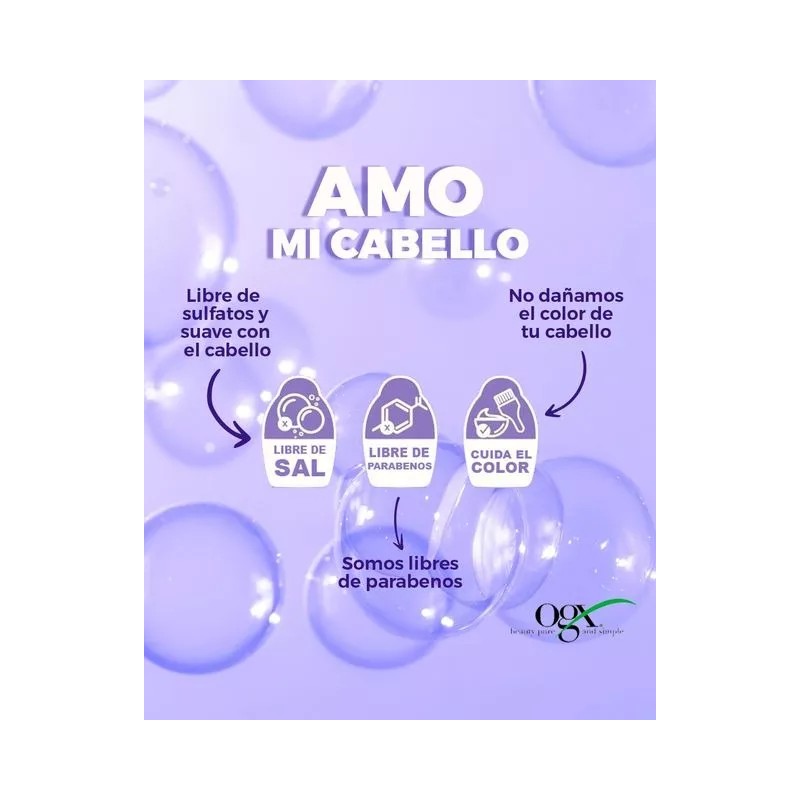 Ogx Organix Acondicionador Ogx Cabello Coconut Coffee Sulfate Free 385ml