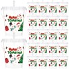 Shinymoon 20 Pcs Christmas Plastic Buckets Bulk Merry Christmas Cups