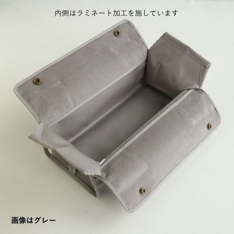 Quarter Report Tissue Case, Hanging Rib, Gray, Approx. W 9.8