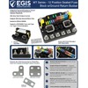 EGIS MT Series 12P Sealed Distribution Block w/Ground Busbar (3412B)