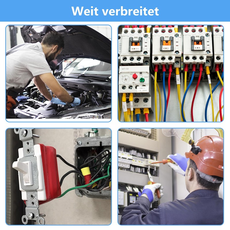 Wire End Ferrules Set 2000 Pieces, Wire End Ferrules 0.5