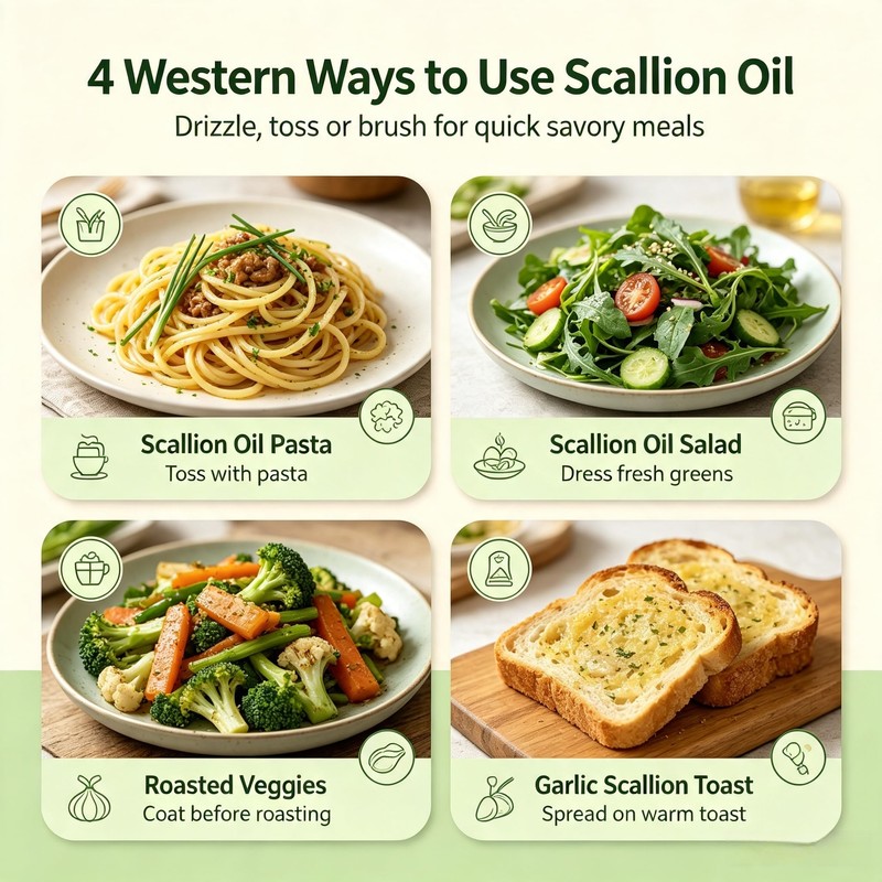 Scallion Oil Sauce, 7.41 oz, Seasoning for Noodles and Stir-fry