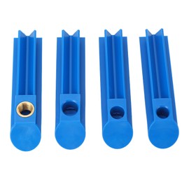 4PCS Fuel Injector Nozzle Flush Cleaner Adapter Universal Cleaning Tool Kit Set for Car Motorcycle