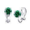 Philip Jones May (Emerald) Birthstone Clip On Earrings Created with
