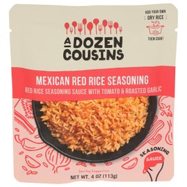 A DOZEN COUSINS Mexican Red Rice Seasoning Sauce, 4 OZ