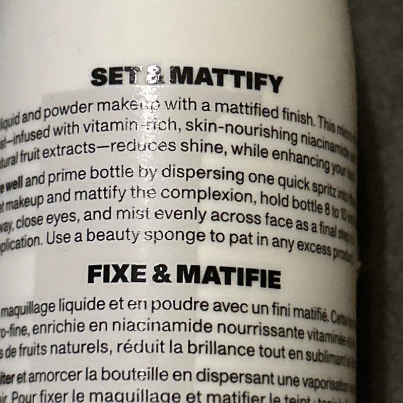 MORPHE MATTIFYING SETTING SPRAY 4 Fl. OZ New