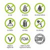 Naturelo Polvo Magnesio Calma Alimentos Enteros Quinua Coliflor Linaza Stres