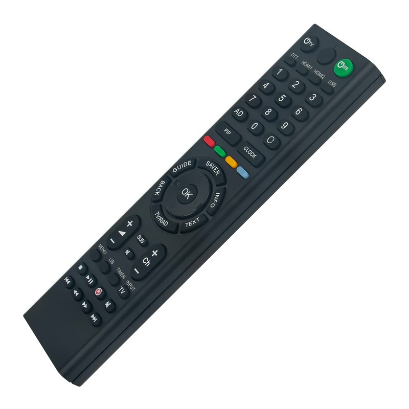 VINABTY-fit RM-100 Replacement Remote Control for TVONICS FREEVIEW TOP Box