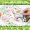 WD&CD 9 Sheet Easter Window Clings, Easter Stickers Decorations, Easter