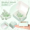 Zonon 30 Pcs Soap Boxes for Homemade Packaging, Mini Kraft