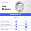 Hair Catcher, Sink Strainer 2.5", Drain Hair Catcher, Shower Drain