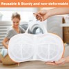 Pack of 2 Bra Laundry Net Large Wash Bag with