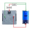 Gebildet 2 pieces 12V 3 Pin Electronic LED Flasher Relay