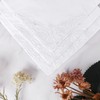 HOULIFE Women's Fabric Handkerchiefs - Large Handkerchief Wedding, Fabric Handkerchiefs