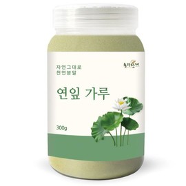 Dongeuihanjae 동의한재 국산 연잎 가루 분말 300g Donguihanjae Domestic Lotus Leaf Powder 300g