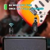 C01 UHF Wireless Guitar System (Transmitter & Receiver) - Rechargeable,