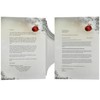 Christmas Letter Paper with Envelope 100 Pieces | Silent Night